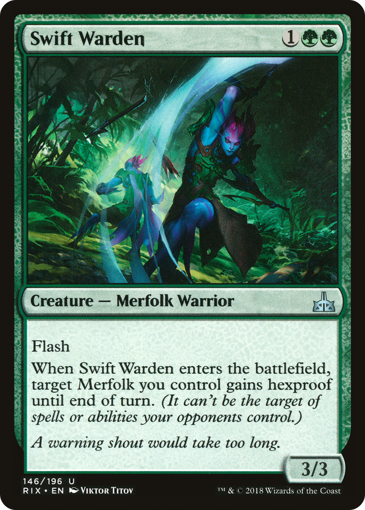 Swift Warden (RIX) 146 - WZRD TCG