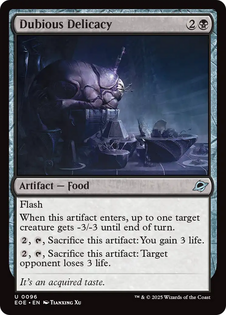 Dubious Delicacy (EOE) 96 - WZRD TCG