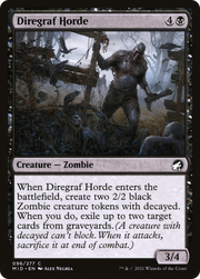 Diregraf Horde (MID) 96 - WZRD TCG