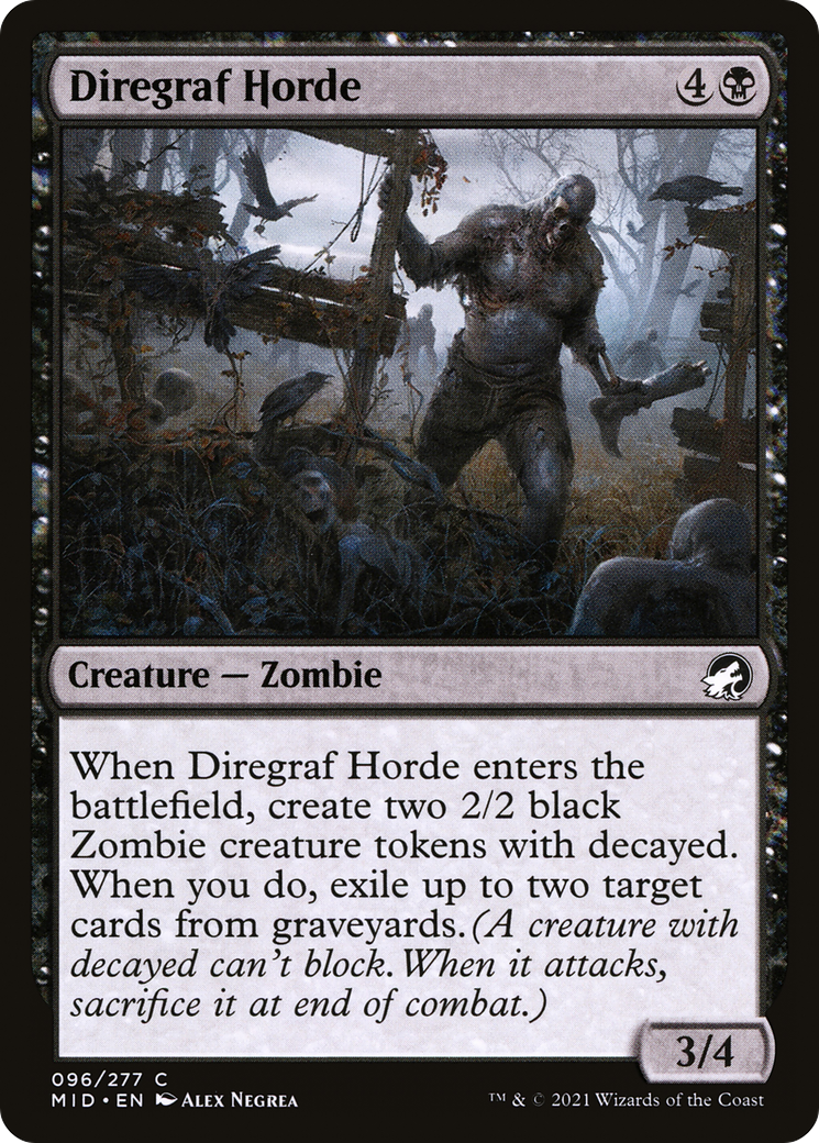 Diregraf Horde (MID) 96 - WZRD TCG