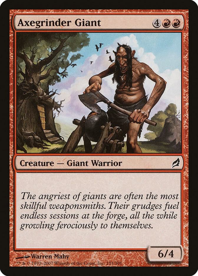 Axegrinder Giant, LRW, 151, NM
