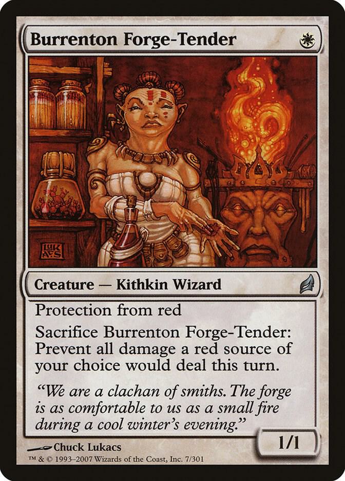 Burrenton Forge-Tender, LRW, 7, NM, Foil