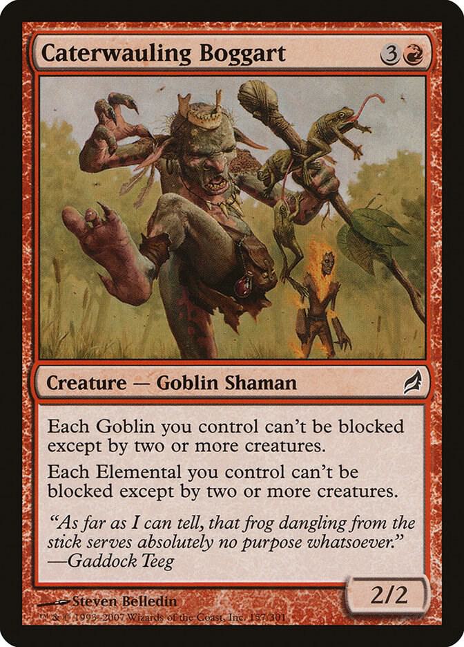 Caterwauling Boggart, LRW, 157, NM, Foil