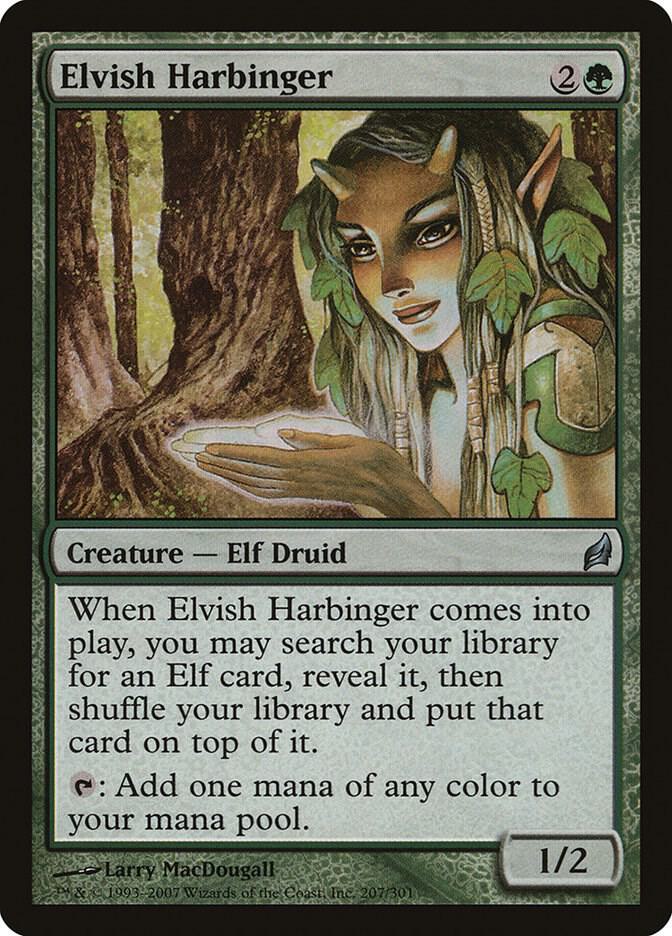 Elvish Harbinger,, 207, Near Mint, Normal