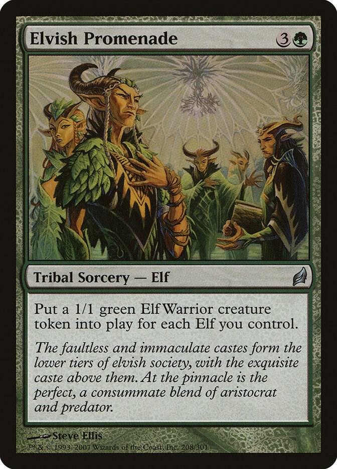 Elvish Promenade,, 208, Lightly Played, Normal