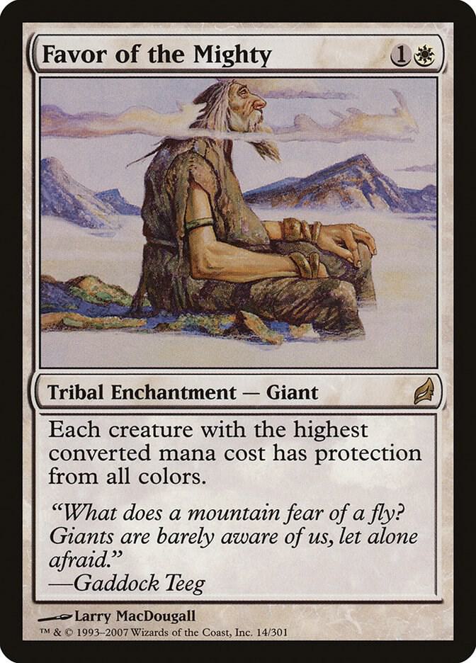 Favor of the Mighty, LRW, 14, NM