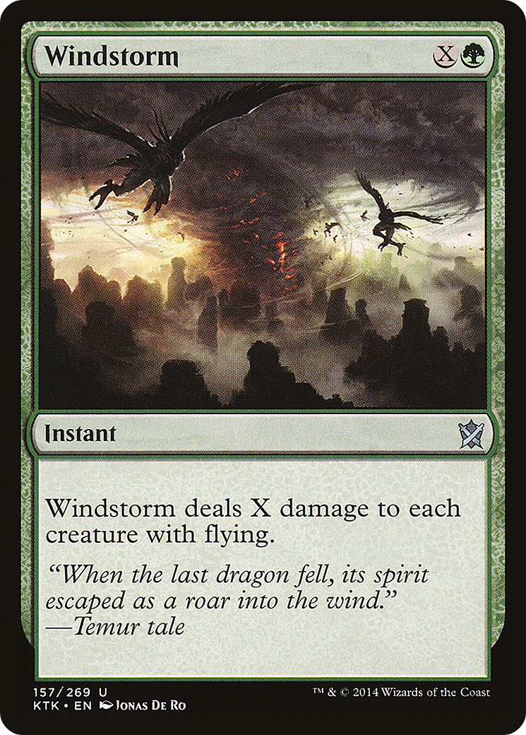 Windstorm (KTK) 157 - WZRD TCG