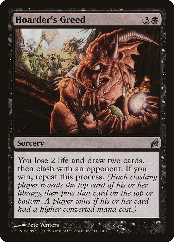 Hoarder's Greed, LRW, 117, NM, Foil