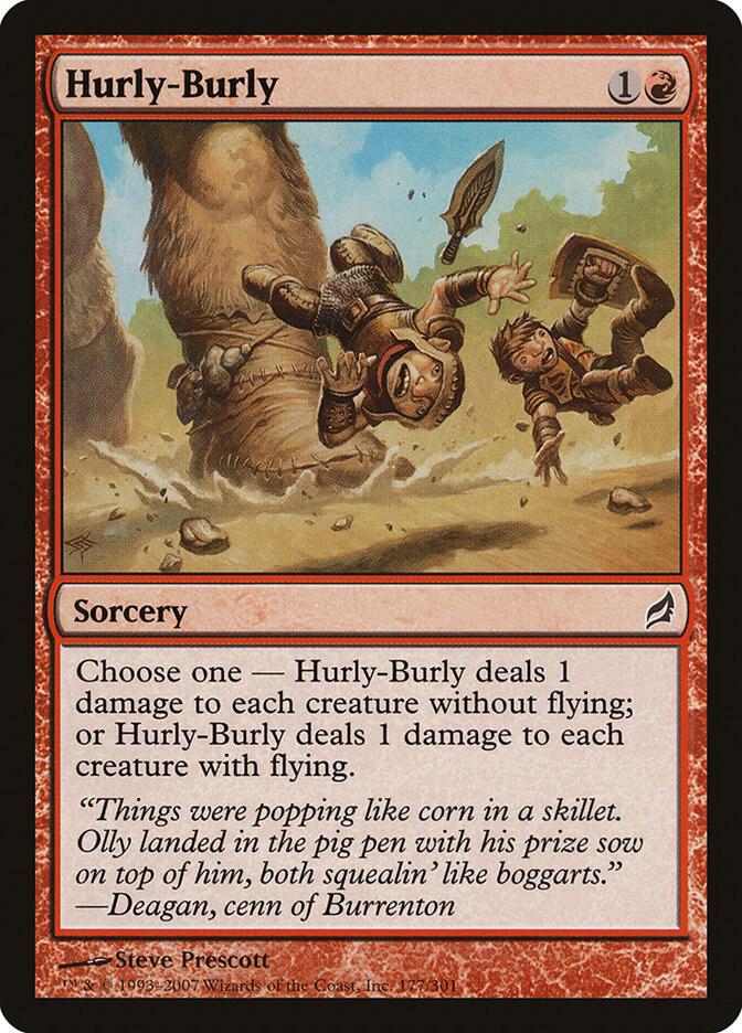 Hurly-Burly, LRW, 177, NM, Foil