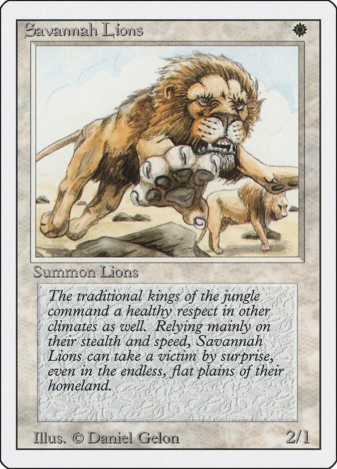 Savannah Lions,, 39, Near Mint, Normal