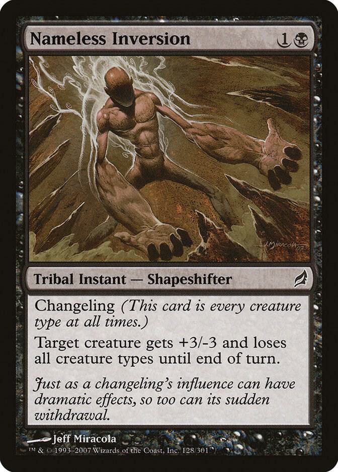 Nameless Inversion, LRW, 128, NM, Foil