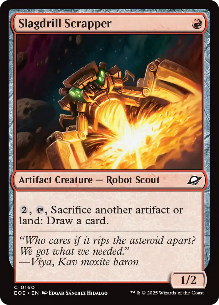 Slagdrill Scrapper (EOE) 160 - WZRD TCG