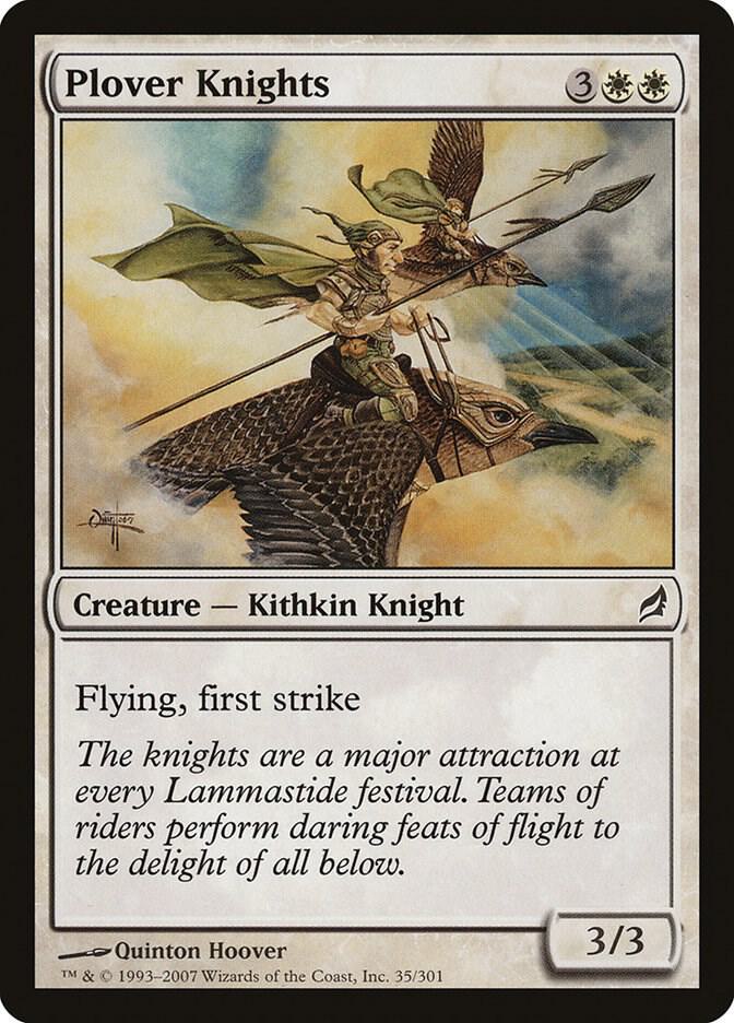 Plover Knights, LRW, 35, NM, Foil