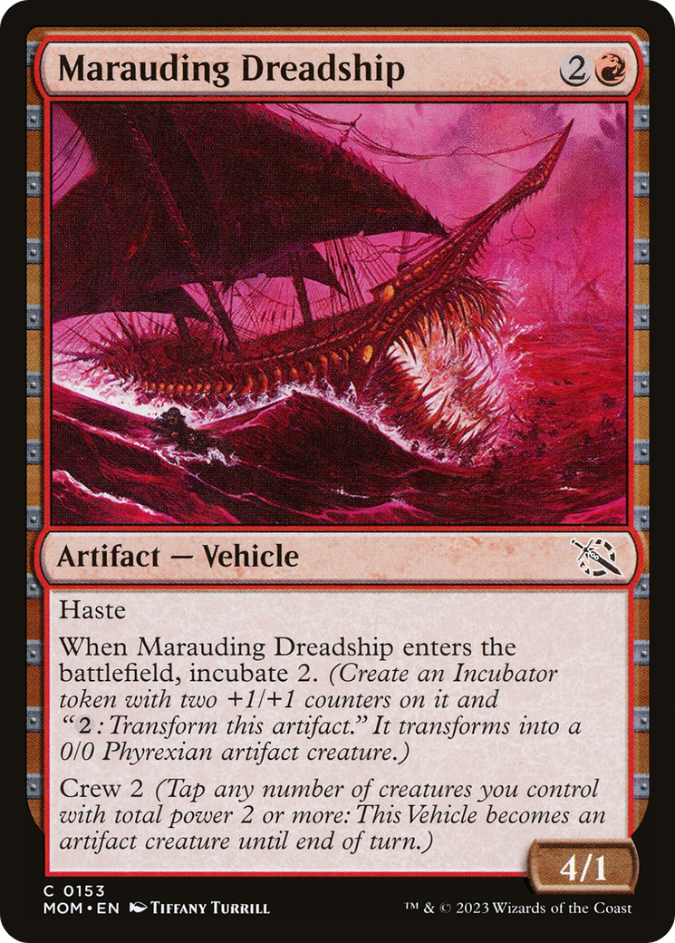 Marauding Dreadship (MOM) 153 - WZRD TCG