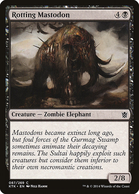 Rotting Mastodon front