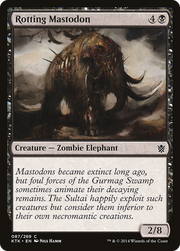 Rotting Mastodon (KTK) 87 - WZRD TCG