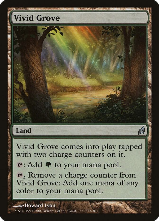 Vivid Grove, LRW, 277, NM, Foil