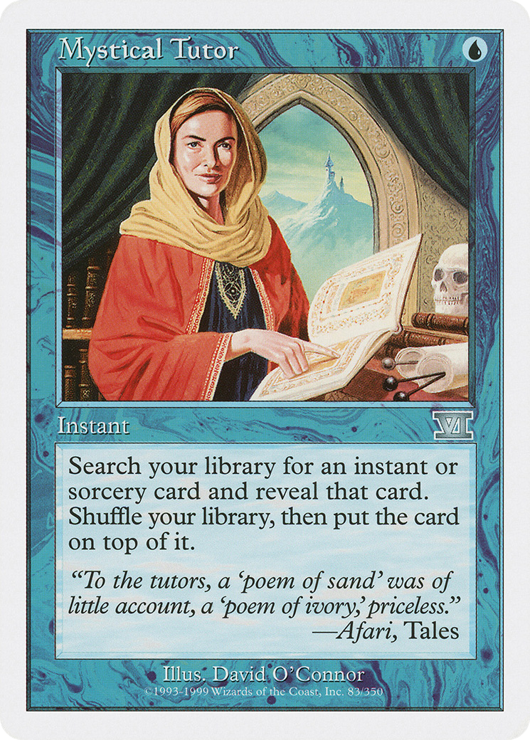 Mystical Tutor (6ED) 83