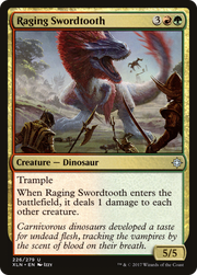 Raging Swordtooth (XLN) 226 - WZRD TCG