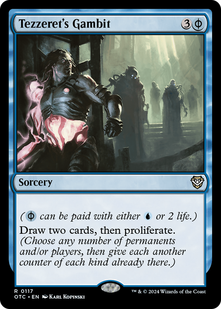 Tezzeret's Gambit (OTC) 117 - WZRD TCG
