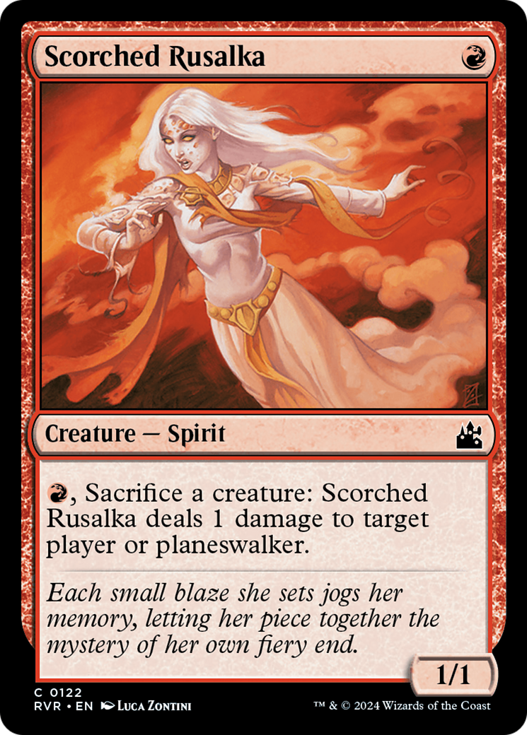 Scorched Rusalka (RVR) 122 - WZRD TCG