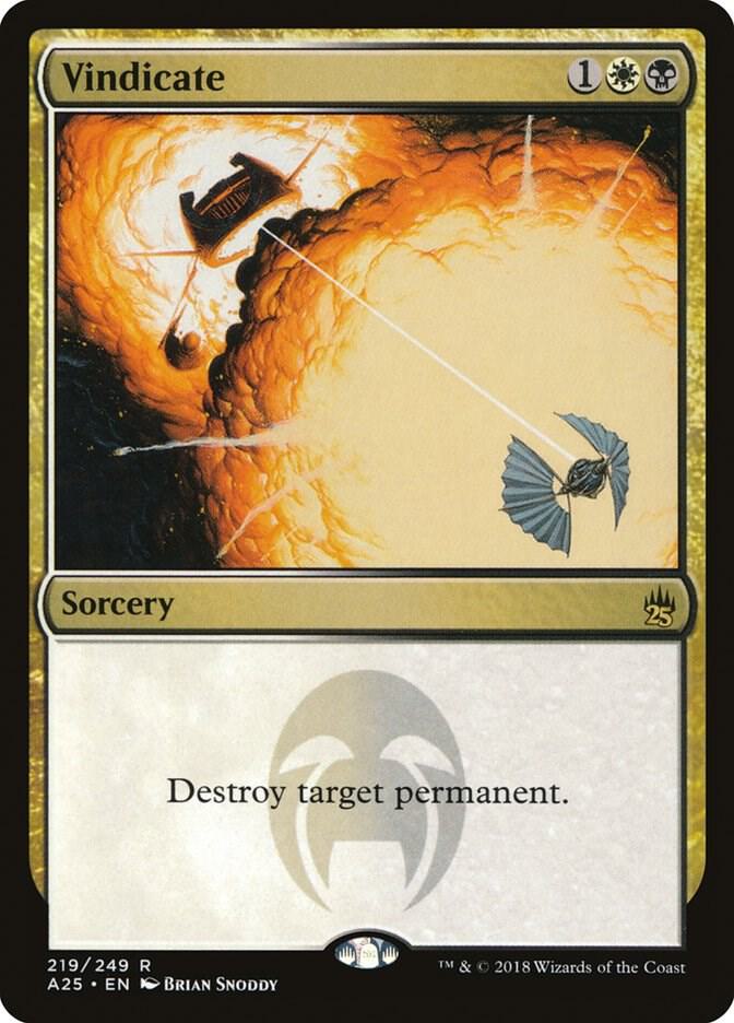 Vindicate, A25, 219, NM