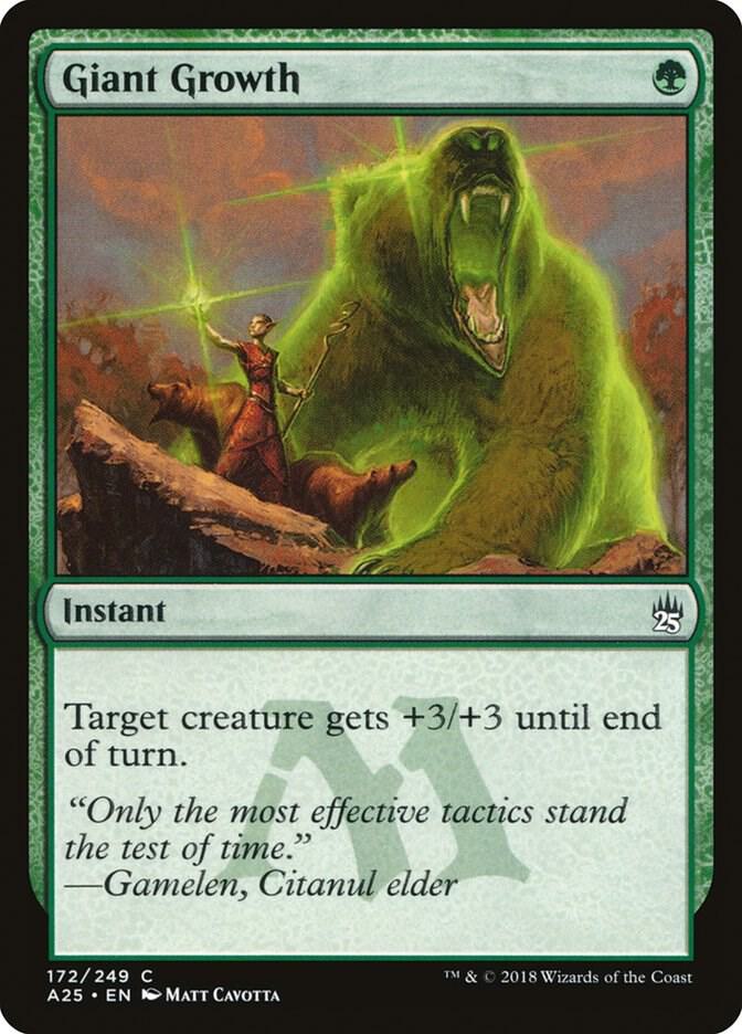 Giant Growth, A25, 172, NM