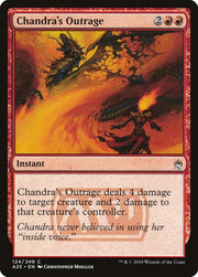 Chandra's Outrage, A25, 124, NM