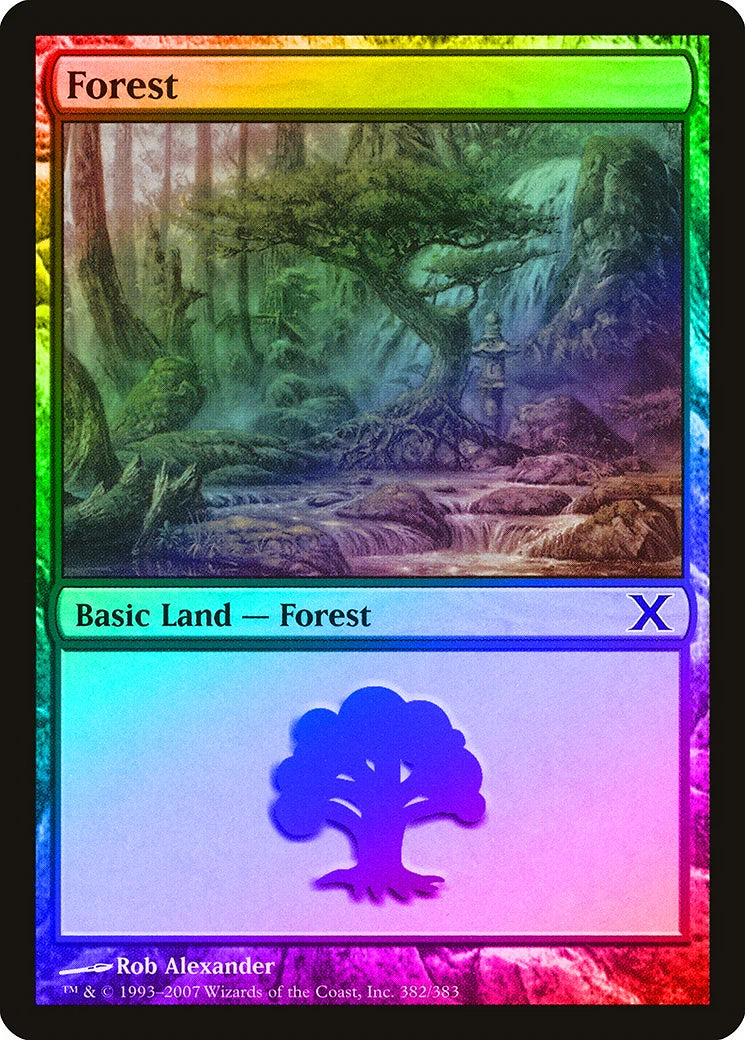 10 pack FOIL lands