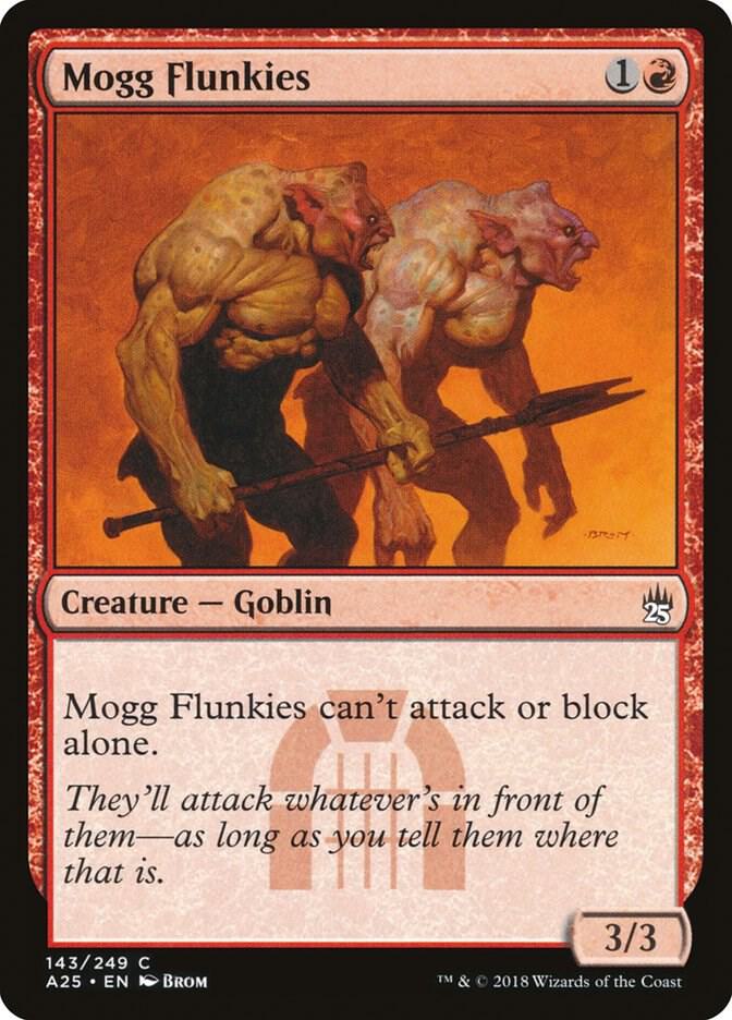 Mogg Flunkies, A25, 143, NM