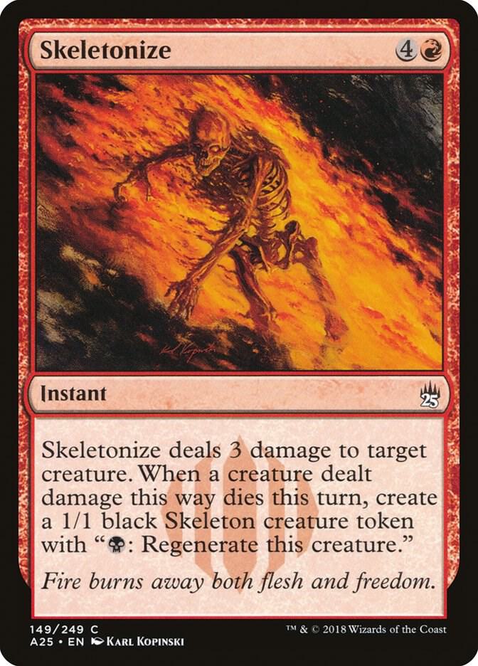 Skeletonize, A25, 149, NM, Foil
