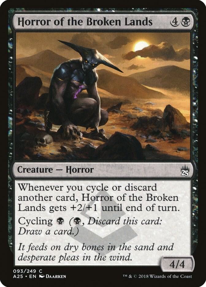 Horror of the Broken Lands, A25, 93, NM