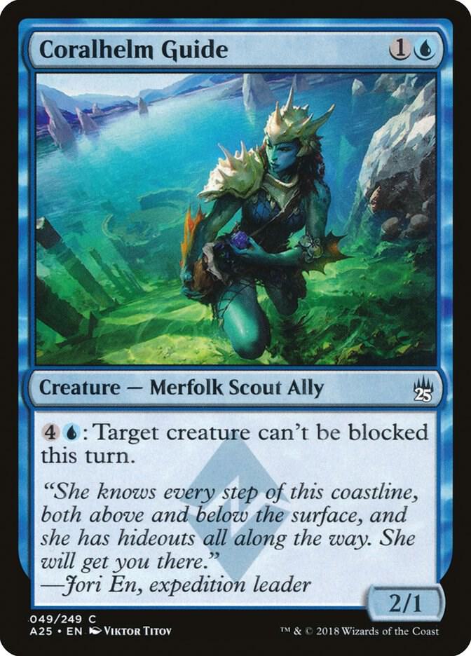 Coralhelm Guide, A25, 49, NM