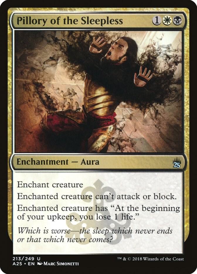 Pillory of the Sleepless, A25, 213, NM