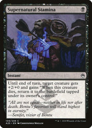 Supernatural Stamina, A25, 109, NM, Foil