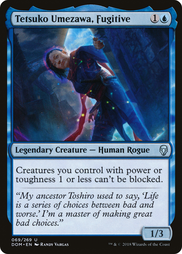 Tetsuko Umezawa, Fugitive (DOM) 69 - WZRD TCG