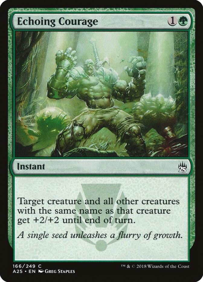 Echoing Courage, A25, 166, NM