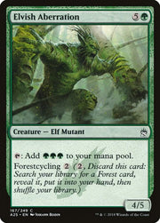 Elvish Aberration, A25, 167, NM, Foil
