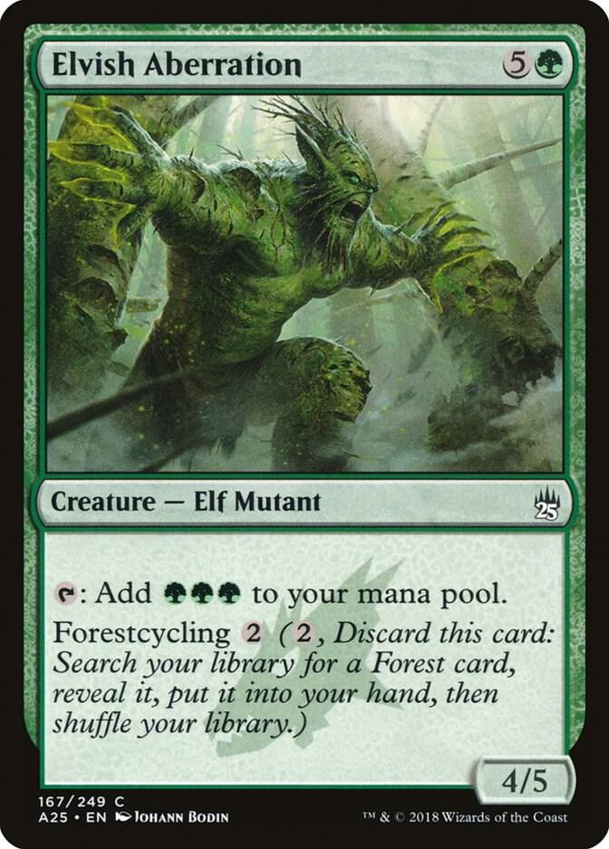 Elvish Aberration, A25, 167, NM