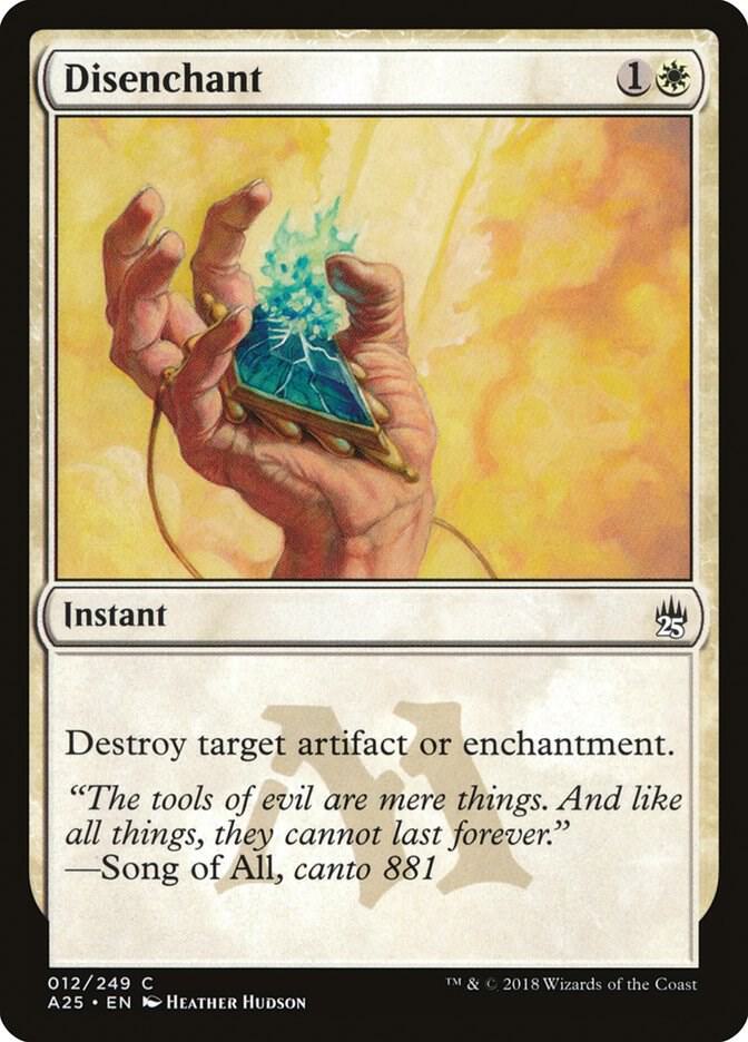 Disenchant, A25, 12, NM, Foil