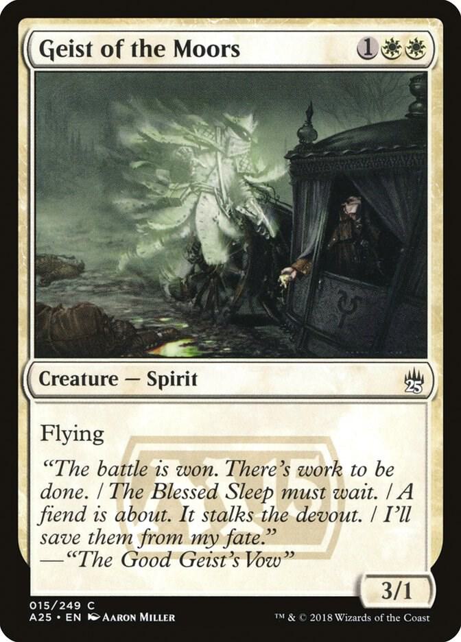 Geist of the Moors, A25, 15, NM, Foil