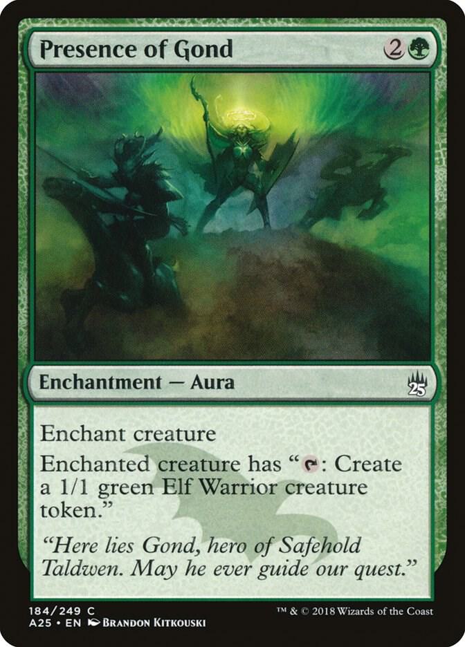Presence of Gond, A25, 184, NM, Foil