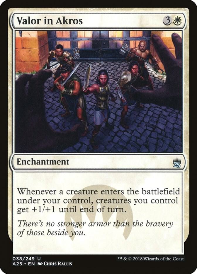 Valor in Akros, A25, 38, NM