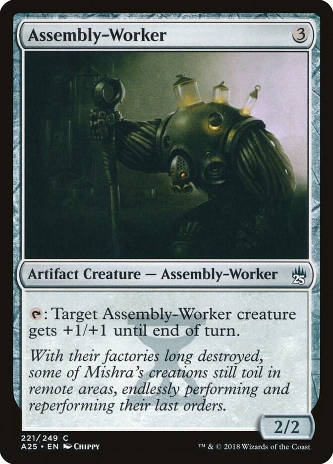 Assembly-Worker, A25, 221, NM, Foil