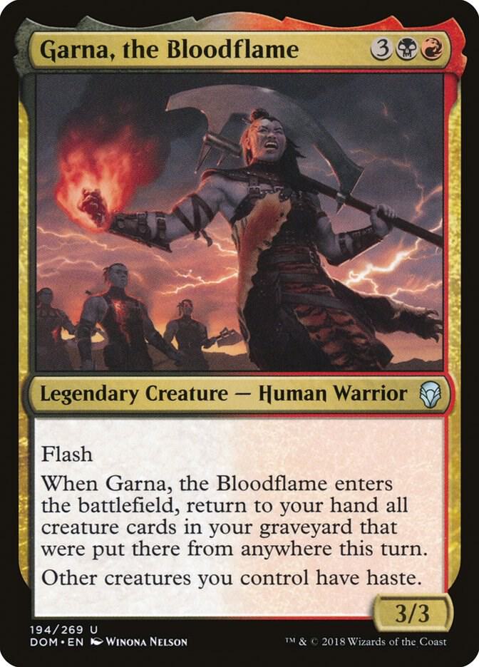 Garna, the Bloodflame, DOM, 194, NM