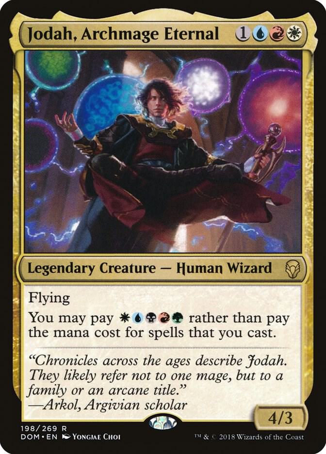 Jodah, Archmage Eternal, DOM, 198, NM, Foil