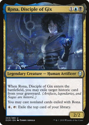 Rona, Disciple of Gix, DOM, 203, NM, Foil