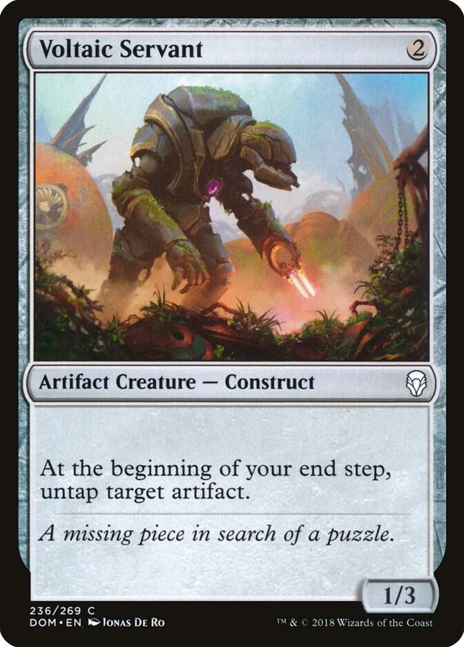 Voltaic Servant, DOM, 236, NM, Foil