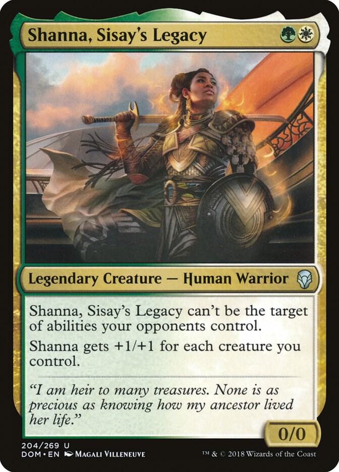 Shanna, Sisay's Legacy, DOM, 204, NM