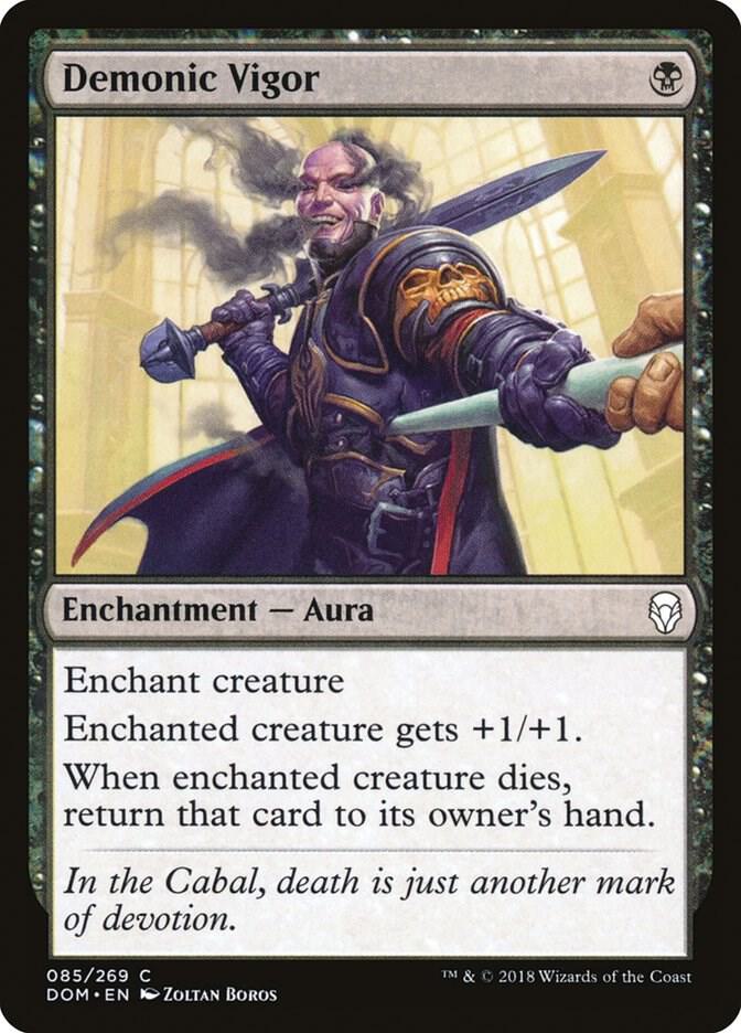 Demonic Vigor, DOM, 85, NM